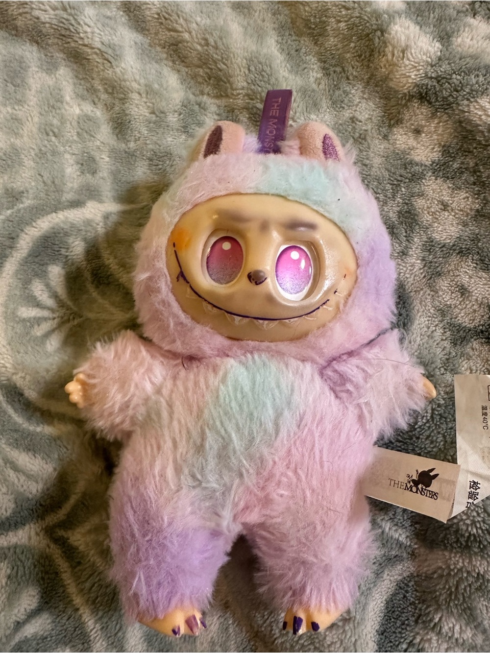 Pop Mart Labubu Lifeseak aka Luck The Monsters Pastel Plush Creature Toy -
